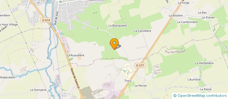 localisation de l'entreprise MONSIEUR THOMAS YANN ROMAIN ROISIN  SOULEUVRE EN BOCAGE