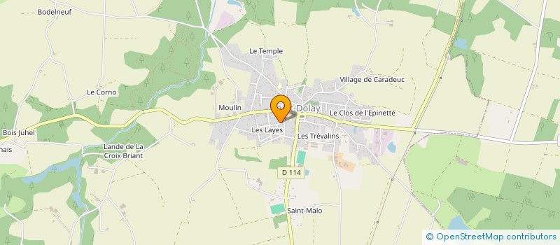 localisation de l'entreprise MONSIEUR THOMAS YARD à SAINT-DOLAY