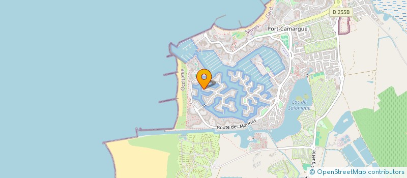 localisation de l'entreprise MONSIEUR THOMAS YONNET  LE GRAU-DU-ROI