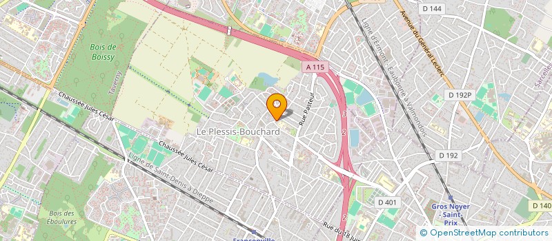 localisation de l'entreprise MONSIEUR THOMAS YOUANS  SAINT-GRATIEN