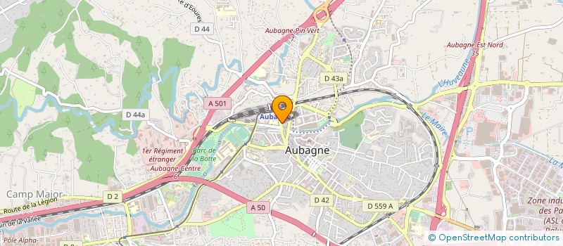 localisation de l'entreprise MONSIEUR THOMAS ZACCAGNINI à AUBAGNE