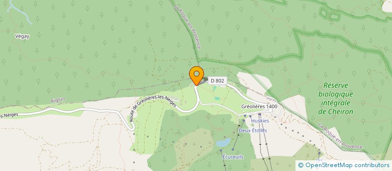 localisation de l'entreprise MONSIEUR THOMAS ZAGORIAN  GREOLIERES