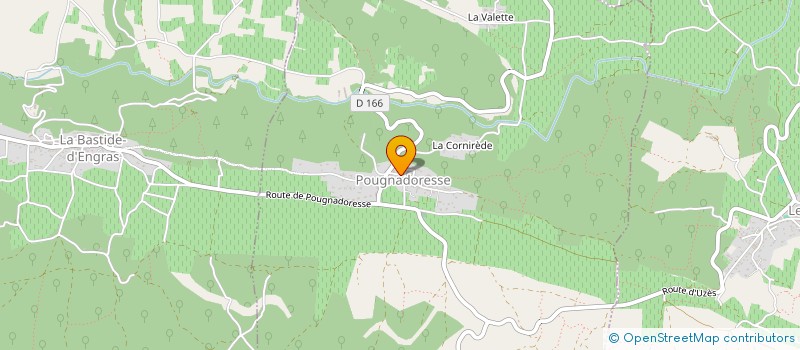 localisation de l'entreprise MONSIEUR THOMAS ZAPHINI  POUGNADORESSE