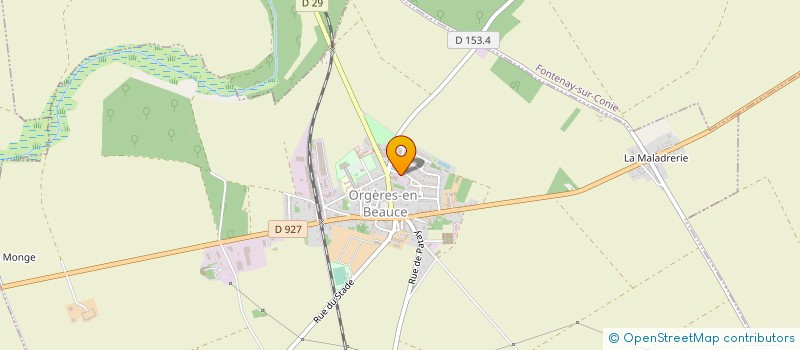 localisation de l'entreprise MONSIEUR THOMAS ZENSS à ORGERES-EN-BEAUCE