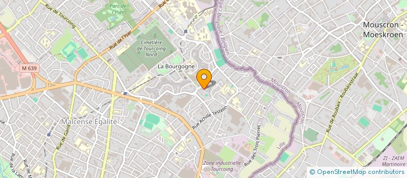 localisation de l'entreprise MONSIEUR THOMAS ZIGHEM  TOURCOING