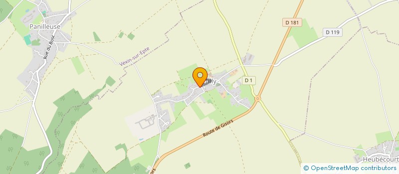 localisation de l'entreprise MONSIEUR THOMAS ZIMMER  TILLY