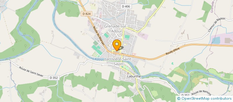 localisation de l'entreprise MONSIEUR THOMAS ZIRN  GRENADE-SUR-L'ADOUR