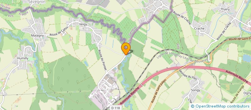 localisation de l'entreprise MONSIEUR THOMAS ZOLA-TOMA  VIRY