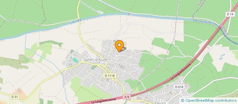 localisation de l'entreprise MONSIEUR THOMAS ZORATTI  SALLES-D'AUDE