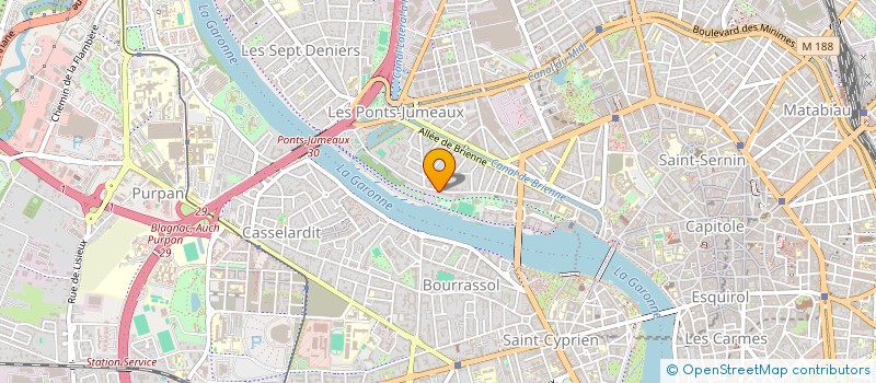 localisation de l'entreprise MONSIEUR THOMAS ZUBER  TOULOUSE