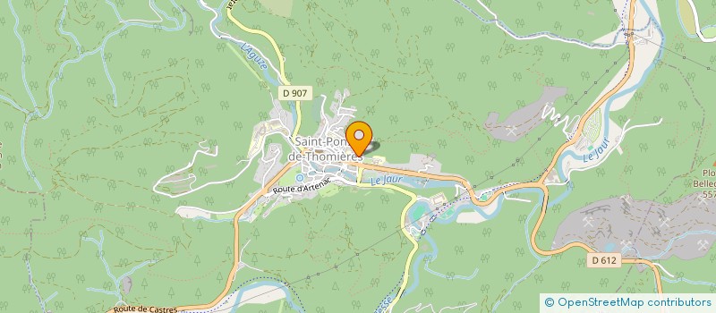 localisation de l'entreprise MONSIEUR THOMAS ZUGMEYER  SAINT-PONS-DE-THOMIERES