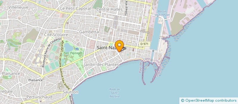 localisation de l'entreprise MONSIEUR THOMY BARTEL  SAINT-NAZAIRE