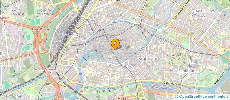 localisation de l'entreprise MONSIEUR THOMY LEICHTWEISS à STRASBOURG