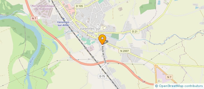 localisation de l'entreprise MONSIEUR THOMY SANSOTERO à VARENNES-SUR-ALLIER