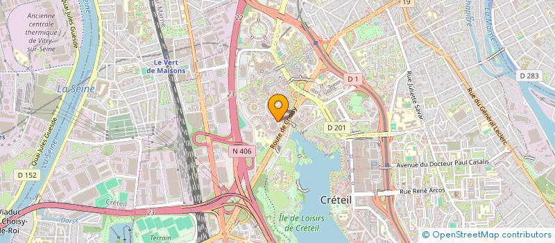 localisation de l'entreprise MONSIEUR THOMYS NELSON DOMINGOS  CRETEIL