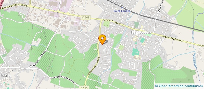 localisation de l'entreprise MONSIEUR THOMYX LARME  MERIGNAC