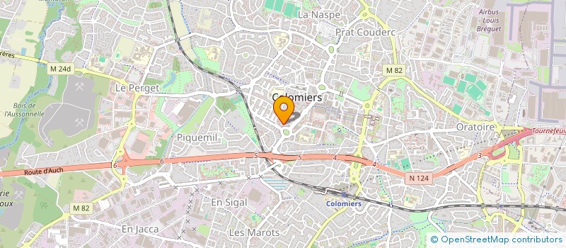 localisation de l'entreprise MONSIEUR THONGLEUN NANTHASANE à COLOMIERS