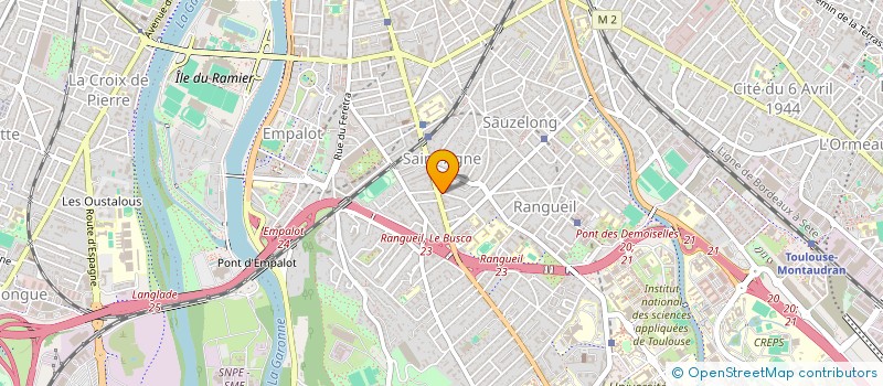 localisation de l'entreprise MONSIEUR THONY CHARMANT à TOULOUSE