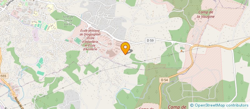 localisation de l'entreprise MONSIEUR THONY LAGIER  DRAGUIGNAN