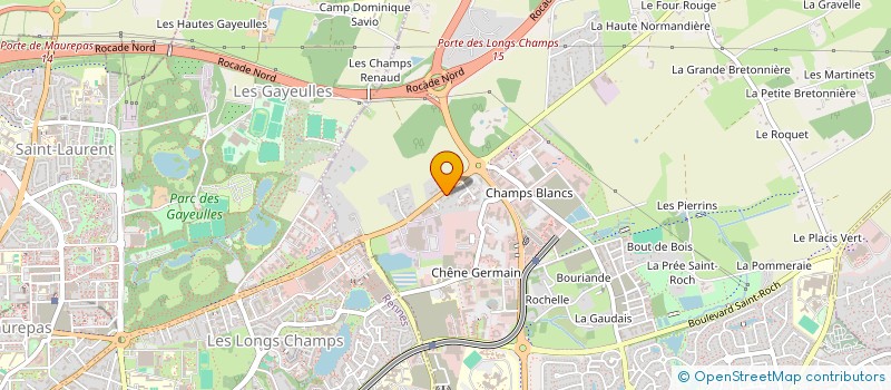 localisation de l'entreprise MONSIEUR THONY PERRUDIN  CESSON-SEVIGNE