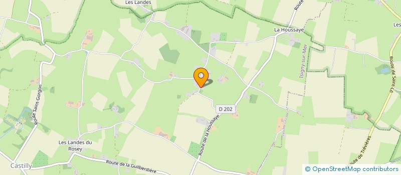 localisation de l'entreprise MONSIEUR THONY PHILIPPE à ISIGNY-SUR-MER