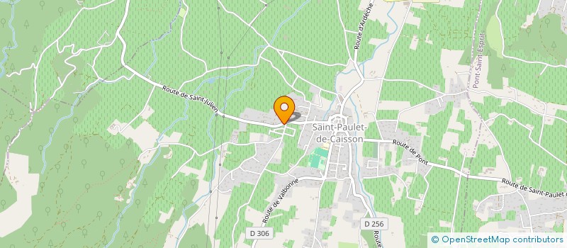 localisation de l'entreprise MONSIEUR THONY STEFANON  SAINT-PAULET-DE-CAISSON