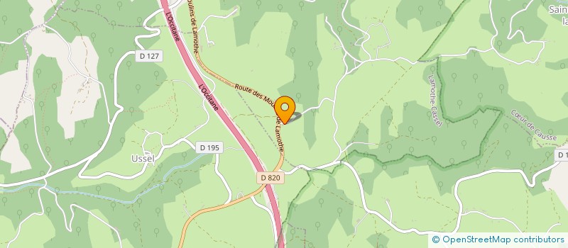 localisation de l'entreprise MONSIEUR THORKILD MARGUERITE  LAMOTHE-CASSEL