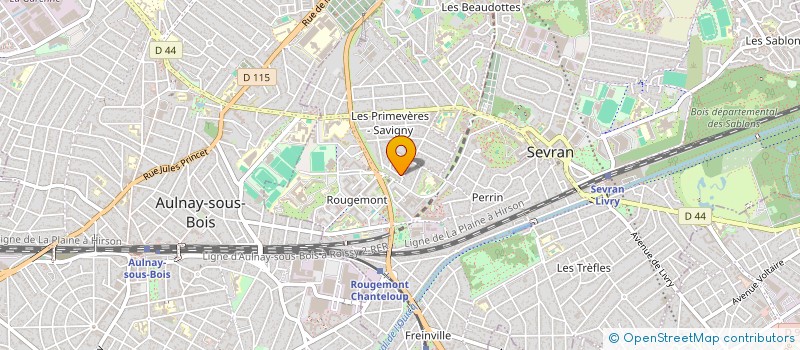 localisation de l'entreprise MONSIEUR THORN TY à SEVRAN
