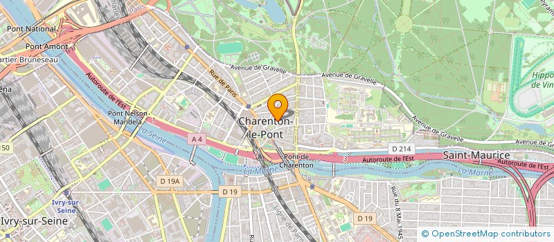 localisation de l'entreprise MONSIEUR THSITENGE MABENGA  CHARENTON-LE-PONT