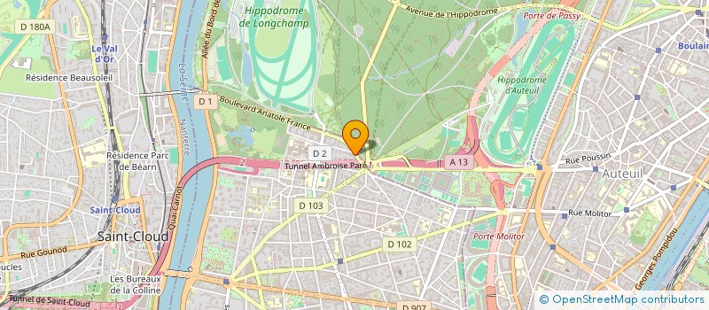 localisation de l'entreprise MONSIEUR THU-THAO LE THI à BOULOGNE-BILLANCOURT
