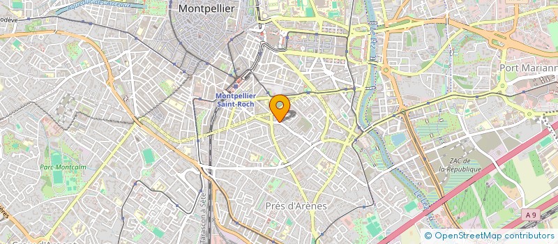localisation de l'entreprise MONSIEUR THUAN SARZYNSKI à MONTPELLIER