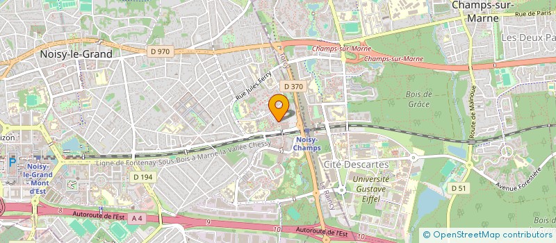 localisation de l'entreprise MONSIEUR THUCYDE MAKANGA  NOISY-LE-GRAND