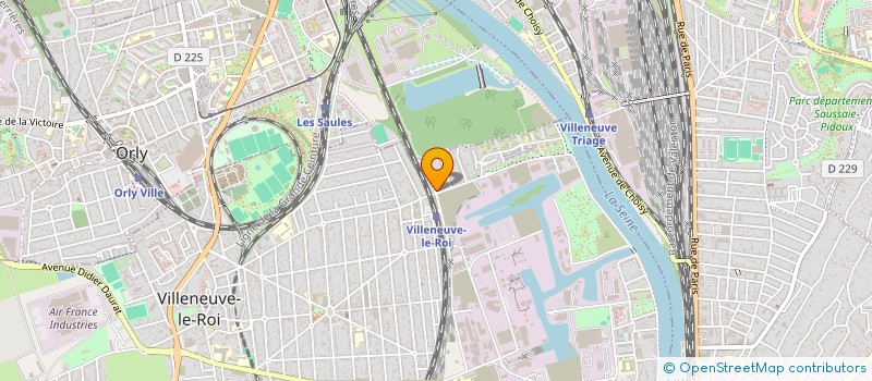 localisation de l'entreprise MONSIEUR THUJANTH AKILAN  VILLENEUVE-LE-ROI