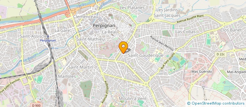 localisation de l'entreprise MONSIEUR THUMI BASSERES à PERPIGNAN