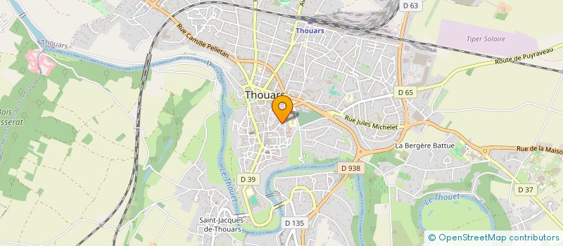 localisation de l'entreprise MONSIEUR THUONG TANG  THOUARS