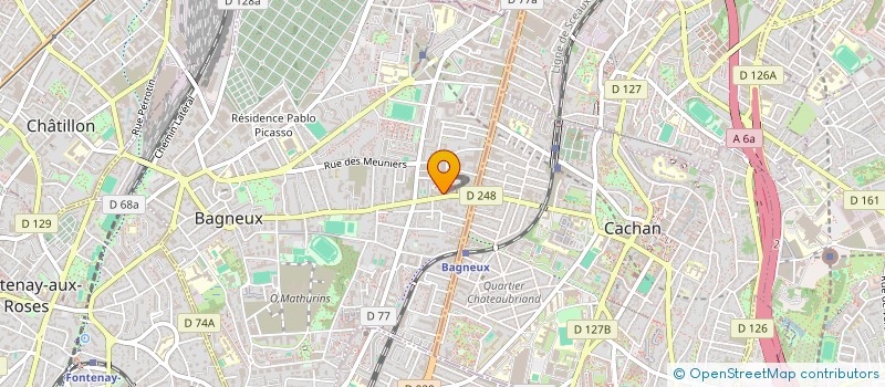 localisation de l'entreprise MONSIEUR THURAIRAJAH SUBESKANTH à BAGNEUX