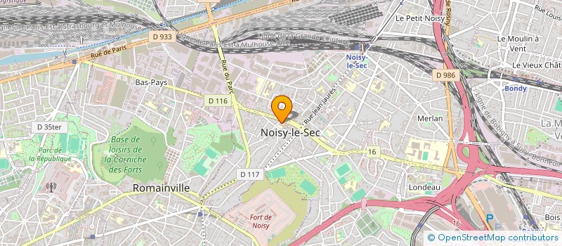 localisation de l'entreprise MONSIEUR THURAISINGAM PRABASKARAN à NOISY-LE-SEC