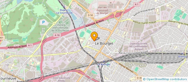 localisation de l'entreprise MONSIEUR THUVAKARAN SIVAGURUNATHAN à LE BOURGET