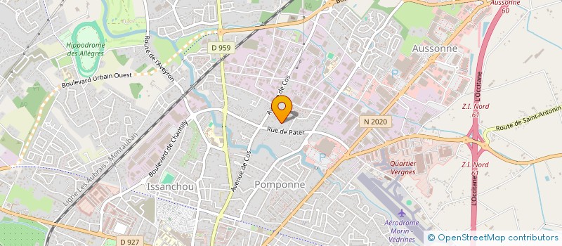 localisation de l'entreprise MONSIEUR THUVARAKAN SIVARASA  MONTAUBAN