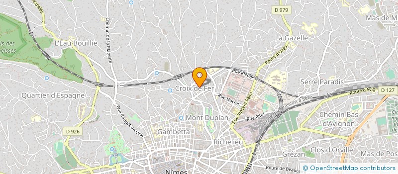 localisation de l'entreprise MONSIEUR THYAGAREJEN MUTHUSAWMY PILLAY  NIMES