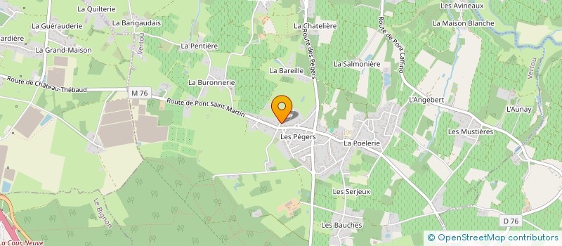 localisation de l'entreprise MONSIEUR THYBALT MARSCHUTZ  VERTOU