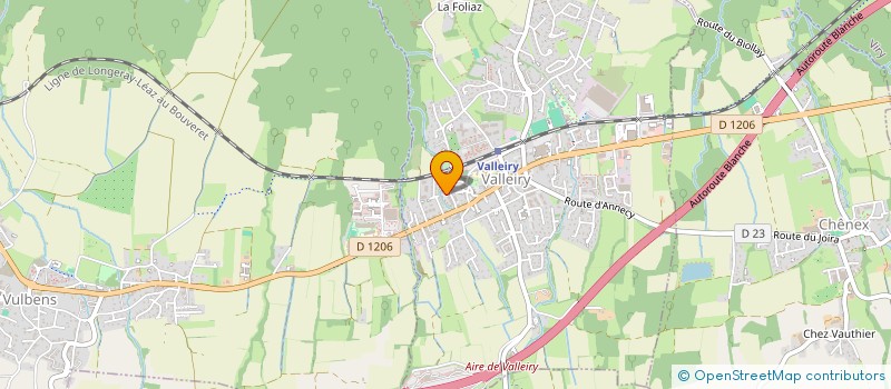 localisation de l'entreprise MONSIEUR THYK NONG  VALLEIRY