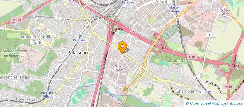 localisation de l'entreprise MONSIEUR THYMOTE BOURREAU à PALAISEAU
