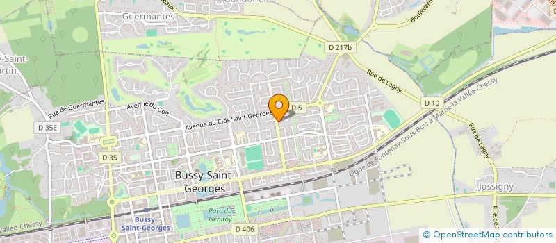 localisation de l'entreprise MONSIEUR TI SAIPHOU  BUSSY-SAINT-GEORGES