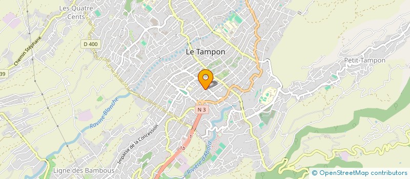 localisation de l'entreprise MONSIEUR TIA TIEHI à LE TAMPON