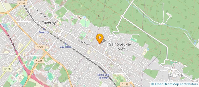 localisation de l'entreprise MONSIEUR TIAGO ALVES DA SILVA  SAINT-LEU-LA-FORET