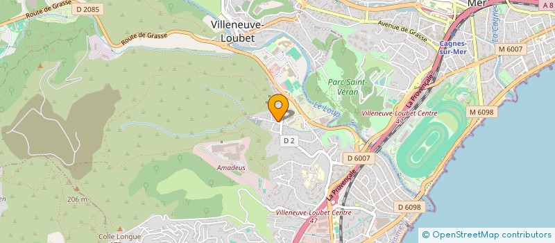 localisation de l'entreprise MONSIEUR TIAGO ANDRE FERREIRA DE SOUSA à VILLENEUVE-LOUBET