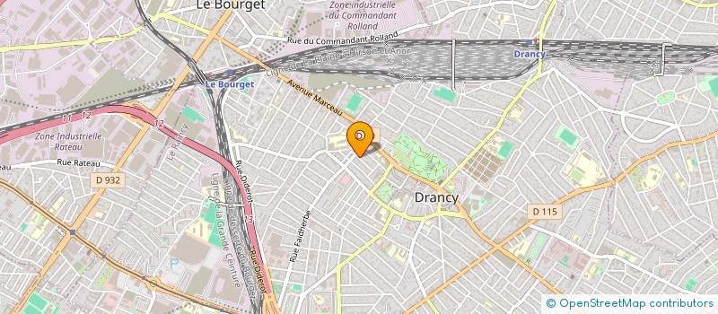 localisation de l'entreprise MONSIEUR TIAGO BAPTISTA à DRANCY