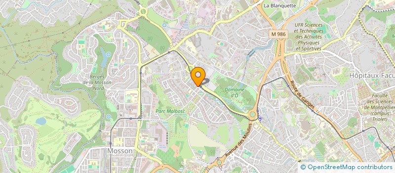 localisation de l'entreprise MONSIEUR TIAGO BRANCO CARVALHO à MONTPELLIER