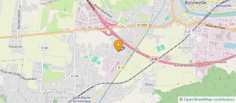 localisation de l'entreprise MONSIEUR TIAGO COSTA GEIROTO  SAINT-PIERRE-EN-FAUCIGNY